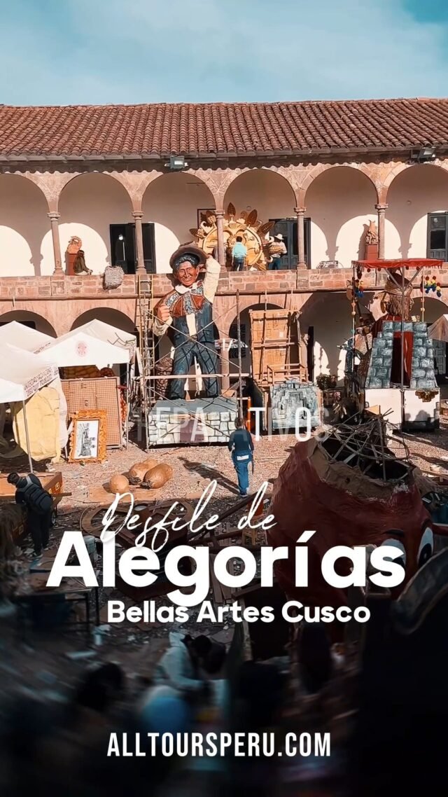 🎨 Mañana, Cusco Respira Arte: Vive la Magia del Gran Desfile de Alegorías 2025
La Universidad Nacional de Arte Diego Quispe Tito te invita al Gran Desfile de Alegorías 2025, un espectáculo lleno de color, tradición y creatividad desbordante. Cada alegoría es una obra viviente que cuenta nuestras historias, celebra nuestras raíces y honra el espíritu del pueblo cusqueño. 🏺🌄

💃 Esculturas en movimiento, vestuarios imponentes, música, emoción y talento que deja huella...
Este no es solo un desfile. Es una experiencia que te hará vibrar el corazón.

📍Lugar: Plaza Mayor del Cusco
🕘 Hora: Desde las 9:00 a. m.
🎟️ Ingreso libre

🎨 Ven a celebrar el arte, la identidad y la magia de Cusco como nunca antes. ¡Te esperamos!

#Alegorías2025 #ArteEnVivo #CuscoCultural #UNADQT #DomingoDeFiesta #OrgulloCusqueño #elartenosune #alltoursperu #FiestaCulturalCusqueña #DesfileDeAlegorías2025 #CuscoViveElArte #eventoscusco2025 #UNADQTCusco